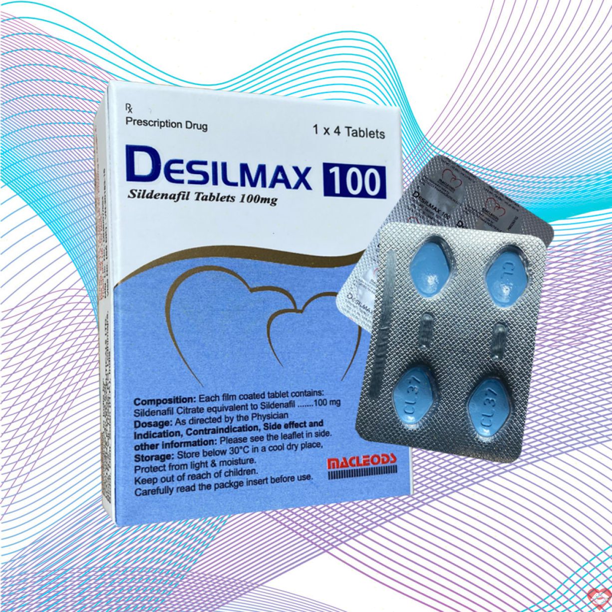 Mua Thuốc Desilmax 100mg cường dương Ấn Độ 100 50 mg tăng sinh lý tốt nhất mới nhất