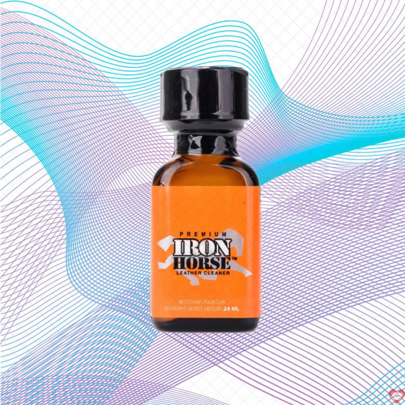 Chai hít Poppers Premium Iron Horse 24ml tăng hưng phấn cực mạnh 