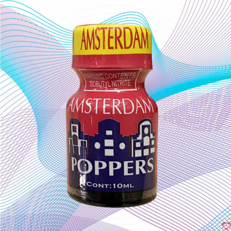 Popper Amsterdam Red 10ml Mỹ tăng khoái cảm ham muốn nồng nhiệt 