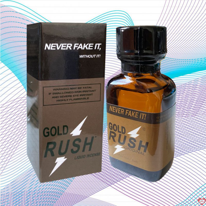 Popper Gold Rush Liquid Incense 30ml kích thích mạnh mẻ mới lạ 