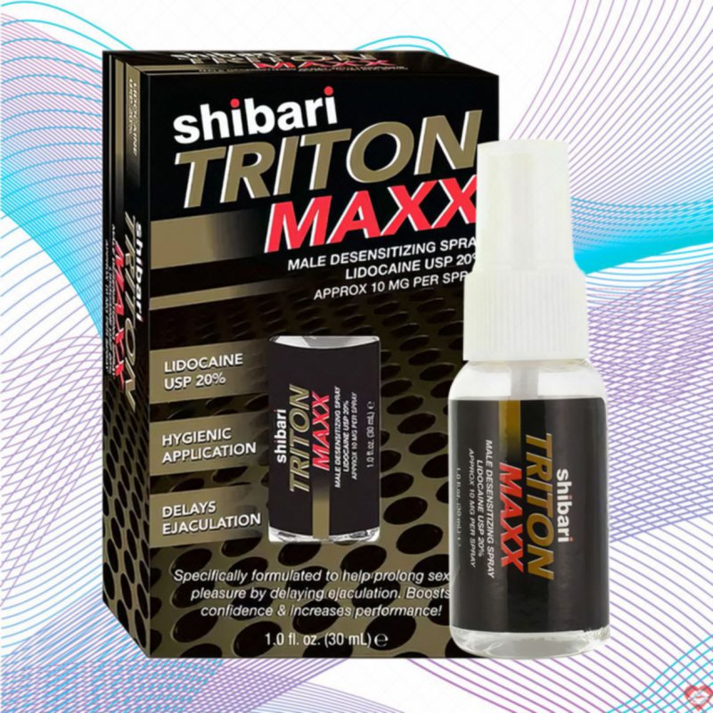 Chai xịt Shibari Triton Maxx 30ml kéo dài thời gian nam 