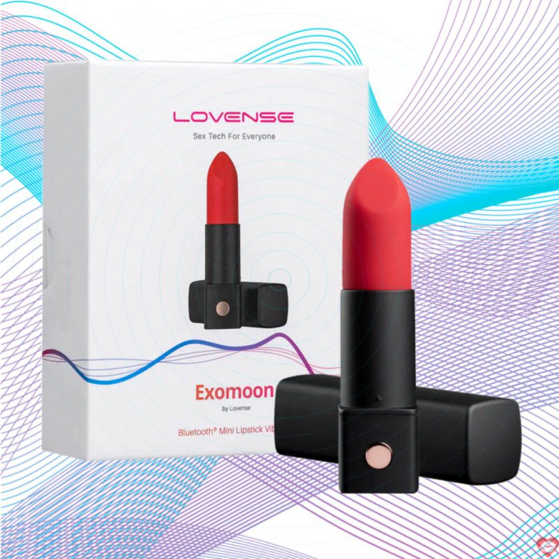 Trứng rung thỏi son Lovense Exomoon mini điều khiển app 