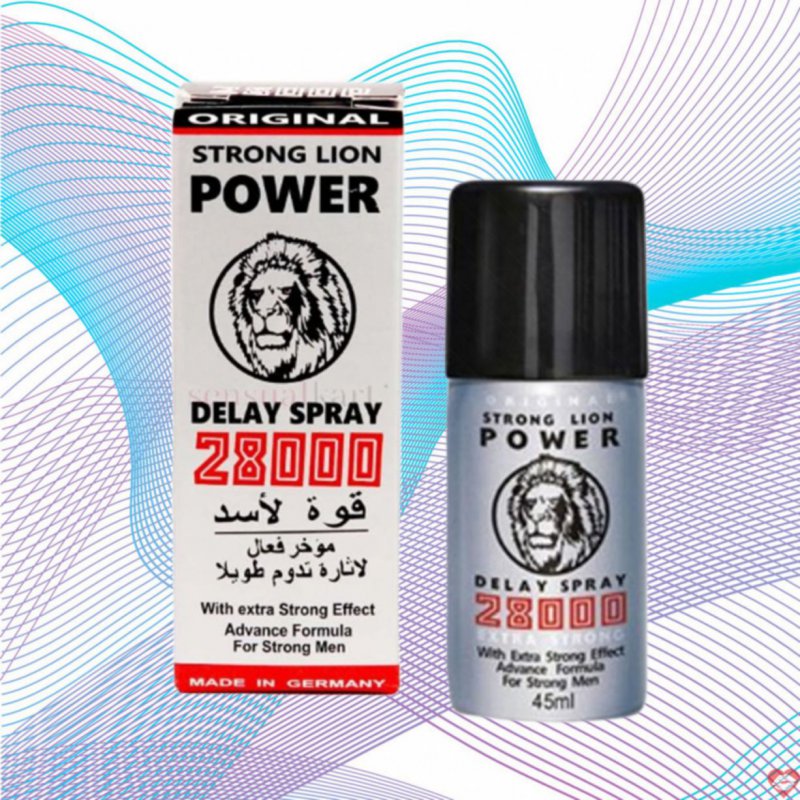 Chai xịt Đức Power Strong Lion 28000 kéo dài quan hệ hiệu quả 