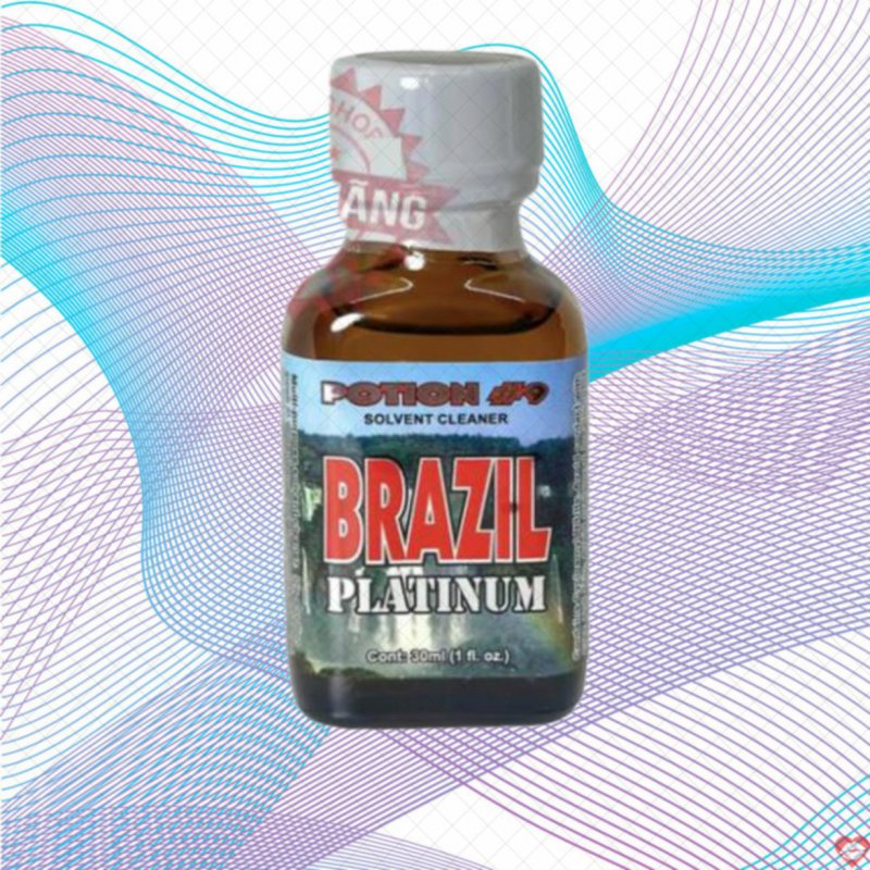 Popper Brazil Platinum 30ml mạnh chính hãng Mỹ tăng khoái cảm nhanh 