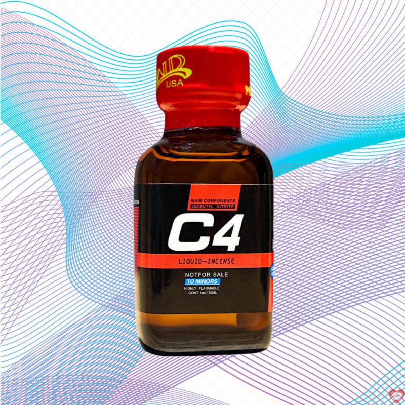 Popper PWD USA C4 Red chai hít tăng khoái cảm cao cấp 30ml tiện lợi 