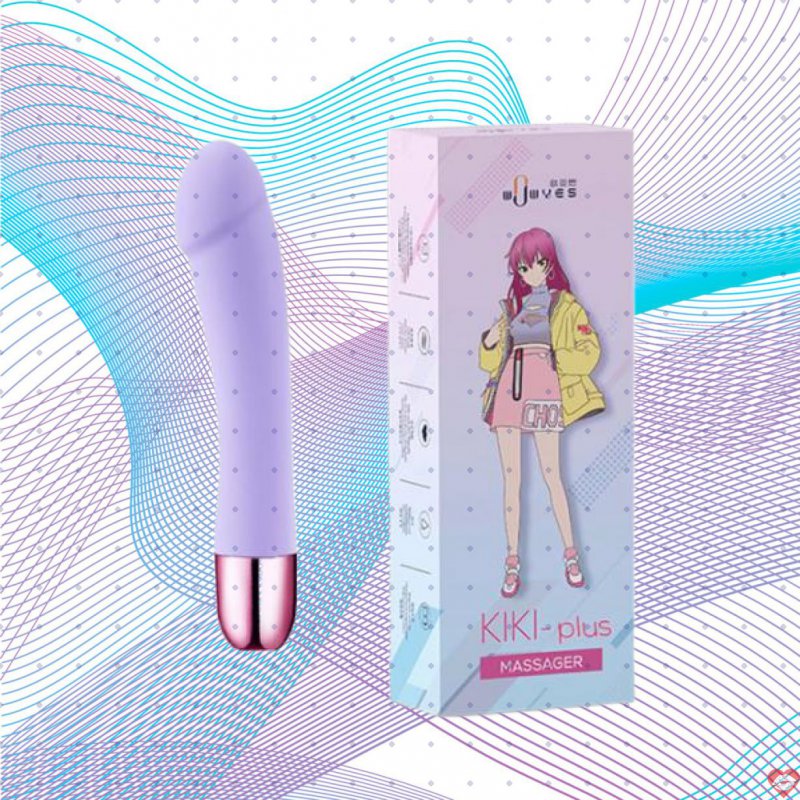 Dương vật giả Wowyes Kiki Plus rung thụt phát nhiệt điểm G 