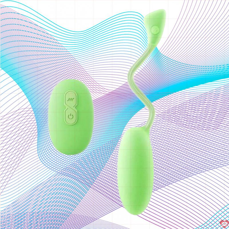 Trứng Rung MESANEL Green Bean Điều Khiển Từ Xa Kích Thích G-Spot 