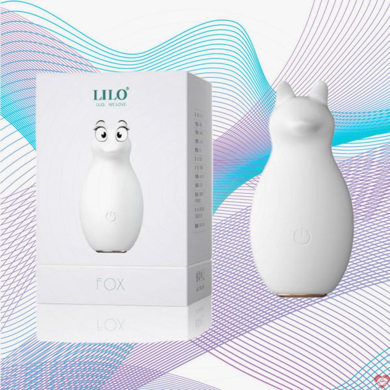Trứng rung Lilo Fox hình cáo mini dễ thương tinh nghịch pin sạc tiện lợi 