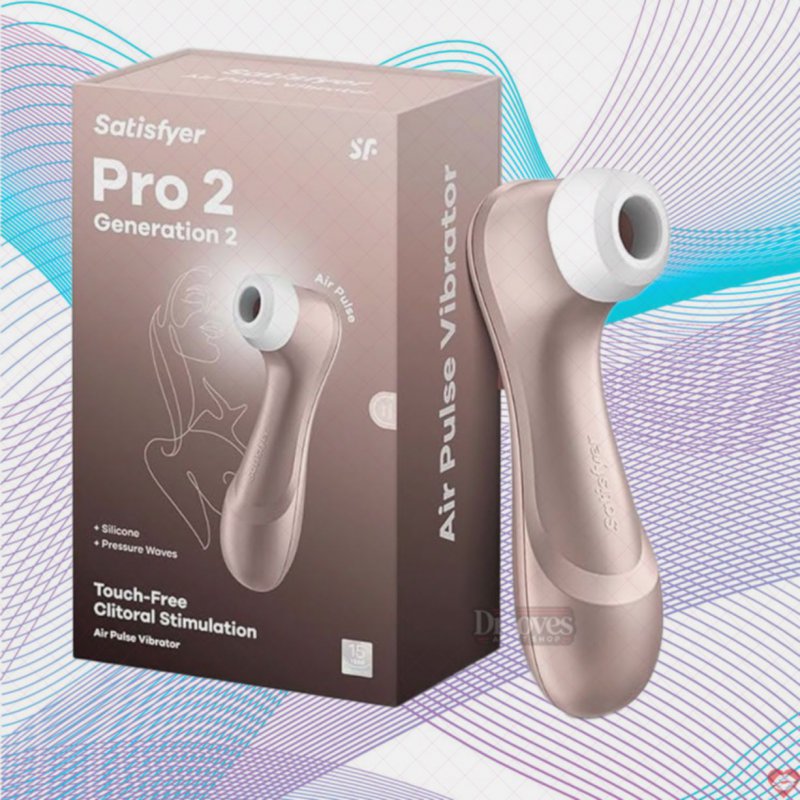 Máy rung hút Satisfyer Pro 2 Gen 2 massage điểm G sạc pin chống nước 