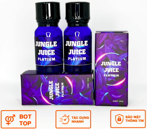  Bỏ sỉ Chai hít tăng khoái cảm Popper Jungle Juice Platium - Chai 10ml tăng khoái cảm mới nhất