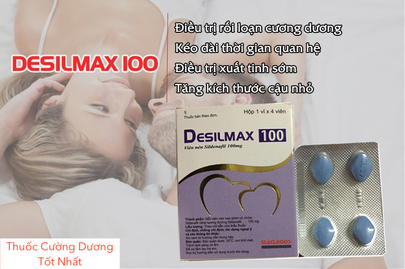  Mua Thuốc Desilmax 100mg cường dương Ấn Độ 100 50 mg tăng sinh lý tốt nhất mới nhất