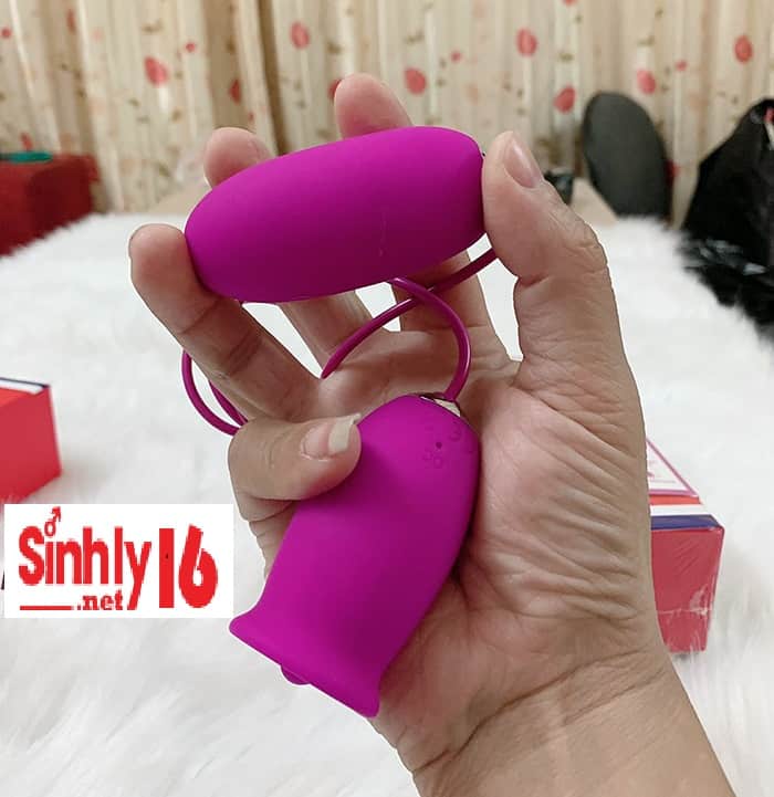  Kho sỉ Trứng Rung Và Liếm 2 Đầu Sextoy Hưng Phấn EG30E hàng xách tay