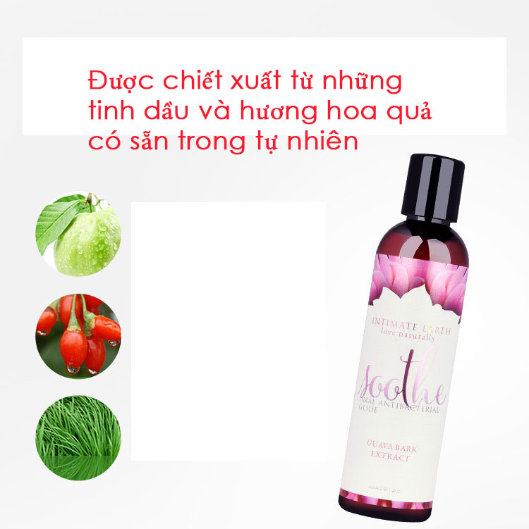  Đại lý Gel hậu môn Soothe anal antibacterial glide nhập khẩu Mỹ hàng xách tay