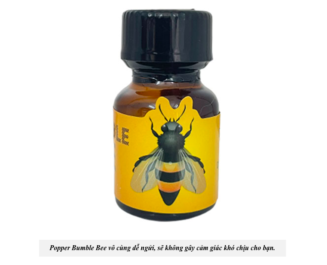  Review Popper Bumble Bee con ong vàng 10ml chai hít tăng khoái cảm Mỹ giá tốt