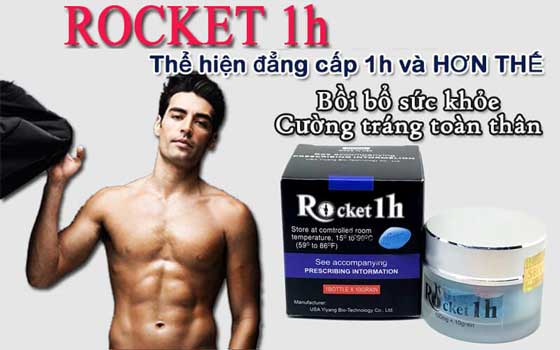  Mua Thuốc Rocket 1h mỹ chính hãng viên uống cường dương tăng sinh lý nam giới nhập khẩu
