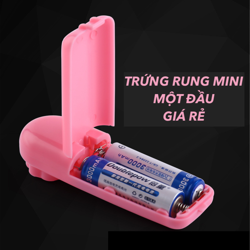 Review Trứng rung tình yêu một đầu mini giá rẻ có dây dùng pin tốt nhất